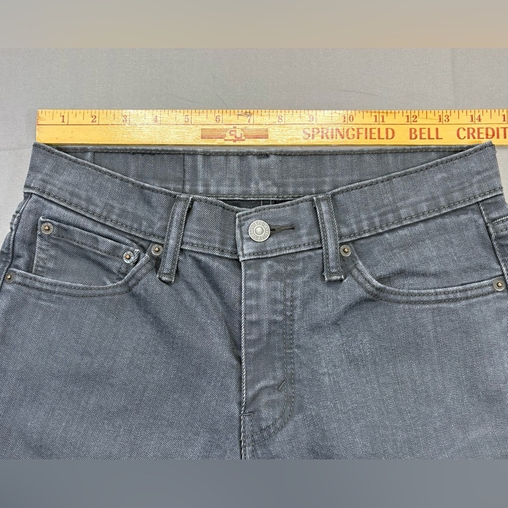 Levi’s 511 Slim Fit Jeans Men’s 30x32 Washed Black - Picture 9 of 11